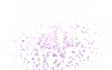 Light Purple, Pink vector backdrop with artificial intelligence data.