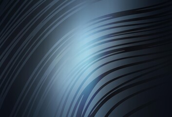 Dark BLUE vector texture with wry lines.