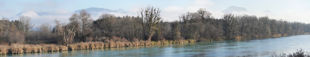 Obraz premium Inn bei Raubling / A8