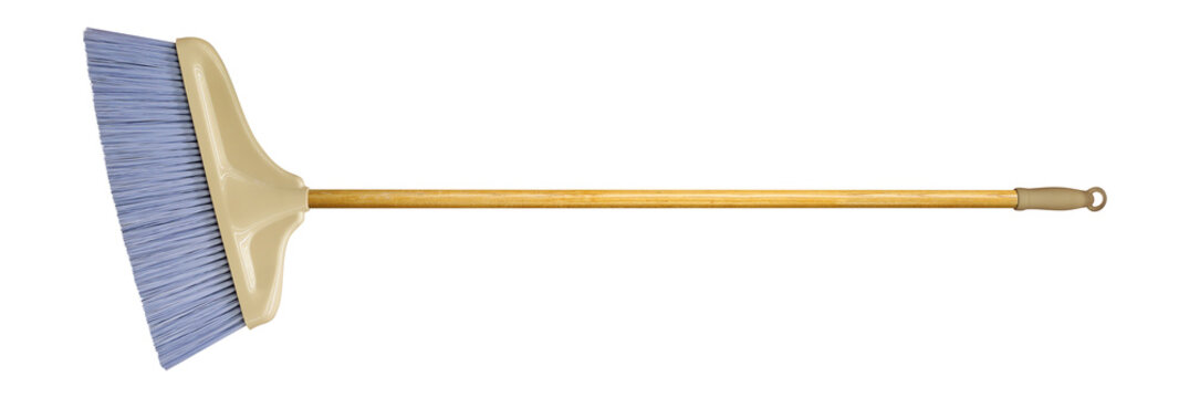 Cleaning Equipment - Broom With Wooden Handle