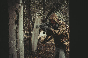 military, cosplay, war, military uniform, weapons, shooter, call of pripyat, war, man, military...