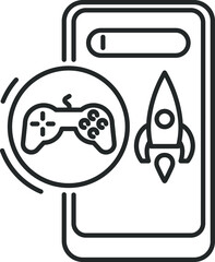 mobile application icon, games, gaming platforms
