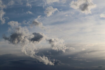 clouds in the sky