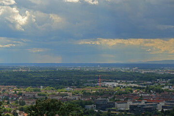 Himmel über Karlsruhe