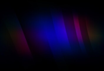 Fototapeta premium Dark Blue, Red vector layout with curved lines.