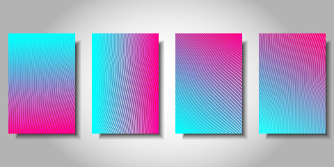 Modern background design. Colorful halftone gradients. Minimal covers design. Background template design for web. Cool gradients. Vector illustration. - obrazy, fototapety, plakaty