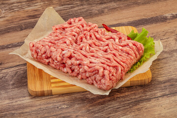 Minced meat - pork and beef