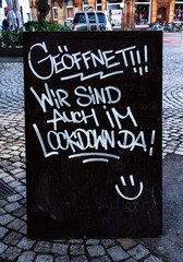 Ge&ouml;ffnet im Lockdown