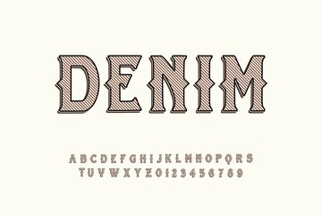 typeface vector design, alphabet font, gray and brown style
