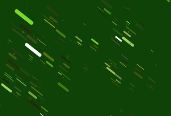 Light Green vector background with straight lines.