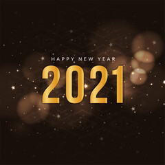 Happy new year 2021 greeting background