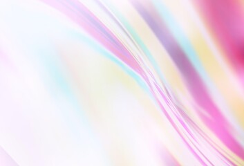Obraz premium Light Pink vector glossy abstract background.