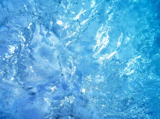 Obraz premium Blurred ice texture.