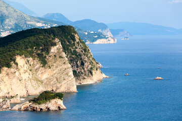 The attractive Island Sveti Nikola popularly named Hawaii near Budva, is one of the top attractions of Budva Riviera. Montenegro