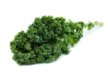 Obraz premium kale isolated on white background