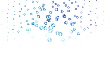 Fototapeta na wymiar Light Pink, Blue vector template with circles.