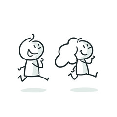 stick figures: run, running, sport (no. 17)