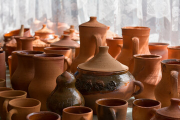 Handmade ceramic jugs - 400618279