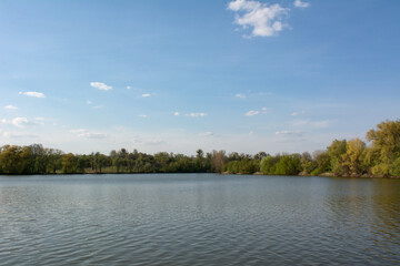 landscape with lake - 400620284