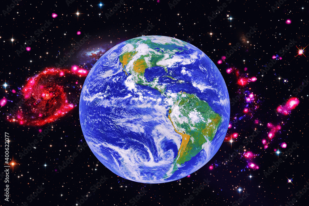 Canvas Prints earth and space. the elements of this image furnished by nasa.