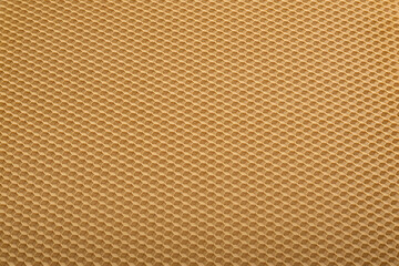 Seamless Yellow Honeycomb texture. Geometrical abstract background. Template.
