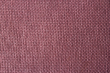 pink linen natural fabric - close up, textile clothes and decor, natural weaving background and pattern