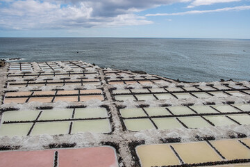Salt pans at Salinas de Funcaliente