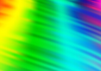 Light Multicolor, Rainbow vector blurred shine abstract pattern.