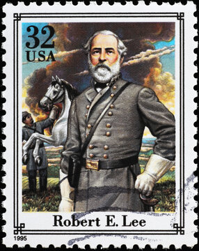 Confederate General Robert E.Lee On American Stamp