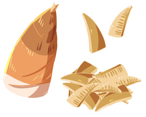 たけのこ(線無し)