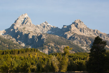 Teton Mountains in Teton National Park
