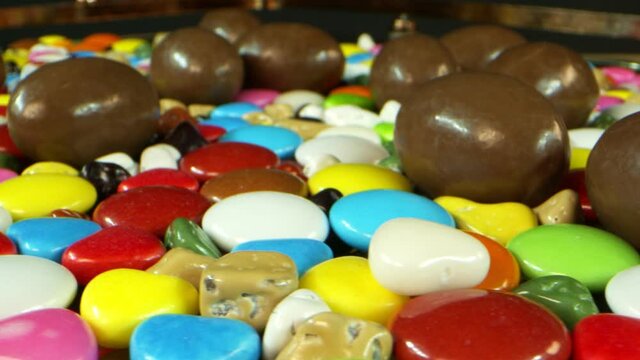 Delicious and Sweet Candies and Chocolate 