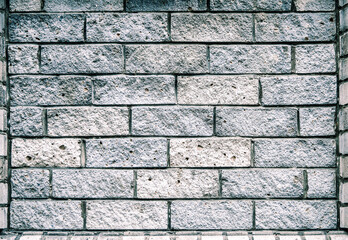 brick wall stone building, brick texture, Sandstone background. Old Brick Wall Background.old grey brick wall with cement