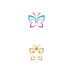 Beauty Butterfly Vector icon design
