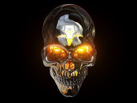 Glowing skull store