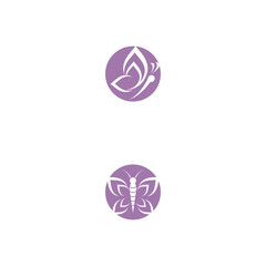 Beauty Butterfly Vector icon design