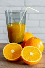 Oranges et jus d'orange