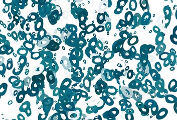 Light BLUE vector texture with disks.