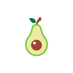 avocado icon symbol sign vector