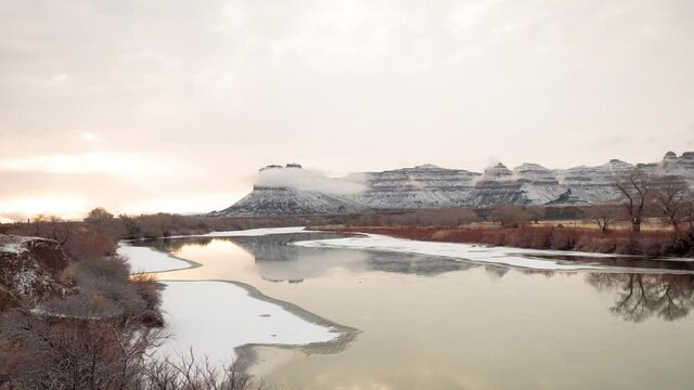 My veiws of a storm in Green River, Utah