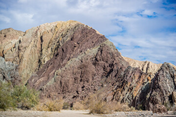 An overlooking view of nature in Palm Springs, California