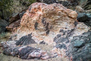 An overlooking view of nature in Palm Springs, California