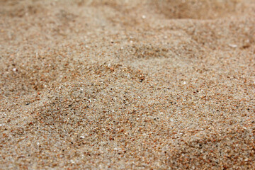 Fototapeta na wymiar Lines in the sand of a beach