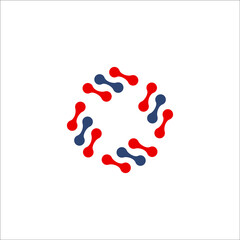 Molecule logo design