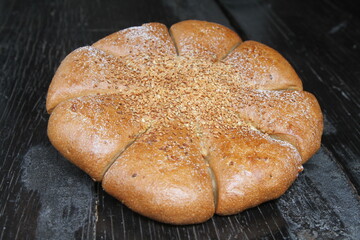 Chili flavored multi grain bread