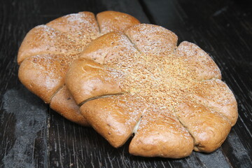 Chili flavored multi grain bread