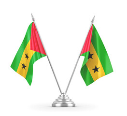 Sao Tome and Principe table flags