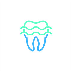 water dental logo design