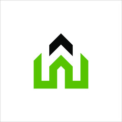 Fototapeta premium letter W logo