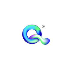 modern letter Q - logo